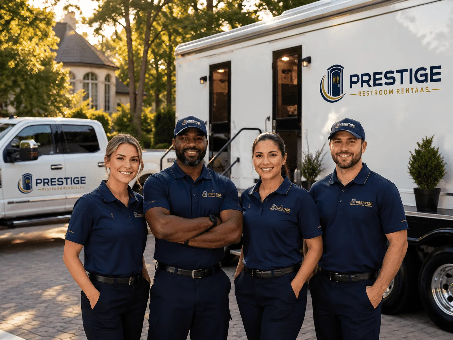 Trusted Luxury Portable Restrooms company in Welch, TX